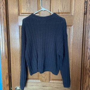 🦋3 for $10🦋 Dark Grey Chunky Knit Sweater